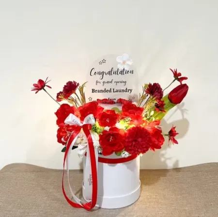 Bloom Box Akrilik Ucapan Grand Opening Nias