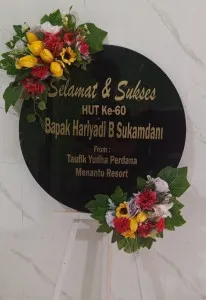 Papan Akrilik Ucapan Ulang Tahun Nias